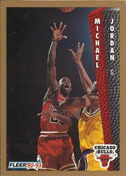 1992-93 Fleer Drake's #7 Michael Jordan
