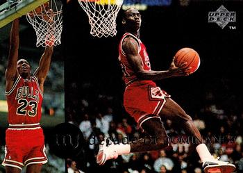 1994-95 Collector's Choice Spanish - Michael Jordan Rare Air Decade of Dominance #J3 Michael Jordan