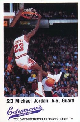 1987-88 Entenmann's Chicago Bulls #NNO Michael Jordan