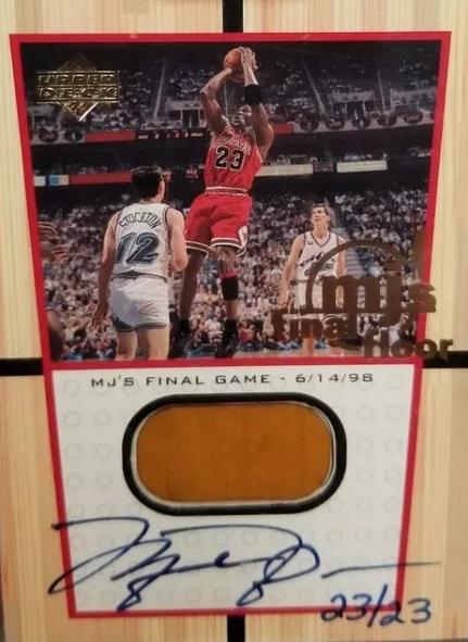 1999-00 Upper Deck - MJ's Final Floor #FF1A Michael Jordan