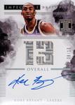2017-18 Panini Impeccable - Impeccable Draft Pick Autographs #IDP-KBR Kobe Bryant AU, SN13