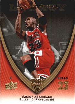 2008-09 Upper Deck Michael Jordan Legacy Collection #808 Michael Jordan - Game 808