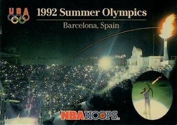 1992-93 Hoops #NNO 1992 Summer Olympics - Plastic