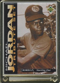 1995 Upper Deck Michael Jordan Tribute Set #JT1 Michael Jordan - Starting Out