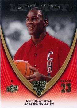 2008-09 Upper Deck Michael Jordan Legacy Collection #115 Michael Jordan - Game 115