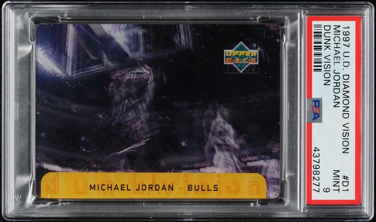1997 Upper Deck Diamond Vision Dunk Vision #D1