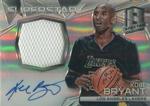 2014-15 Panini Spectra - Superstar Autographed Materials Prizms #25 Kobe Bryant AU, MEM, SN35