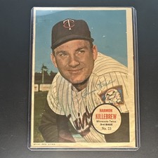 1967 Topps - Posters #23 Harmon Killebrew