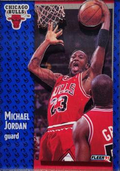 1991-92 Fleer - 3D Acrylic #29 Michael Jordan