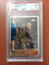 1996-97 Topps Chrome Refractor #138 Kobe Bryant RC