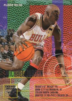 1995-96 Fleer European #22 Michael Jordan