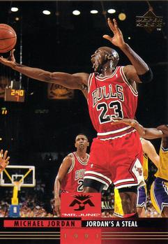 1993-94 Upper Deck - Michael Jordan Mr. June #MJ1 Michael Jordan - Jordan's a Steal