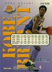 1999-00 Hoops - Build Your Own Card Redemptions #9 BC Kobe Bryant SN250, VAR VAR: Front 1 / Back 2