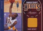 2010-11 Panini Prestige - Hardcourt Heroes Materials #15 Kobe Bryant MEM, SN249