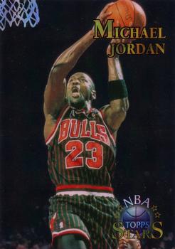 1996-97 Topps Stars - Finest Atomic Refractors #24 Michael Jordan