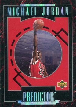 1995-96 Upper Deck - Predictors Exchange: Scoring Leaders #H5 Michael Jordan - NBA Playoff Scoring Leader
