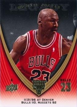 2008-09 Upper Deck Michael Jordan Legacy Collection #778 Michael Jordan - Game 778