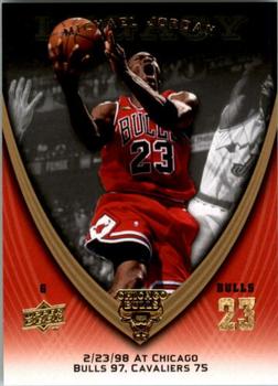 2008-09 Upper Deck Michael Jordan Legacy Collection #905 Michael Jordan - Game 905