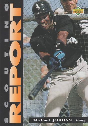 1994 Upper Deck Minor League - Scouting Report Jumbo #SR1 Michael Jordan