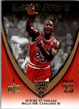 2008-09 Upper Deck Michael Jordan Legacy Collection #605 Michael Jordan - Game 605