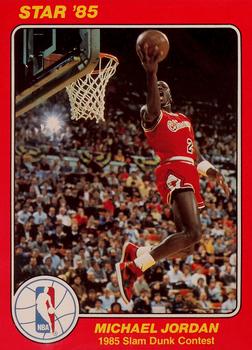 1985 Star Slam Dunk Supers #5 Michael Jordan
