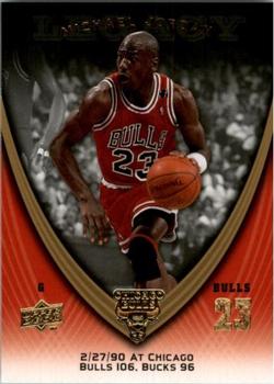 2008-09 Upper Deck Michael Jordan Legacy Collection #400 Michael Jordan - Game 400