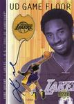 2001-02 Upper Deck Hardcourt - UD Game Floor Autographs #KB-A Kobe Bryant AU, MEM MEM: Floor