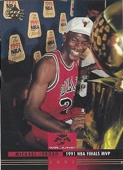1993-94 Upper Deck - Michael Jordan Mr. June #MJ3 Michael Jordan - 1991 NBA Finals MVP