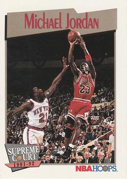 1991-92 Hoops #455 Michael Jordan
