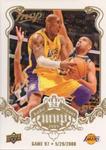 2008-09 Upper Deck MVP - Kobe Bryant MVP White #NNO Kobe Bryant Game 97