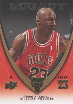 2008-09 Upper Deck Michael Jordan Legacy Collection #772 Michael Jordan - Game 772