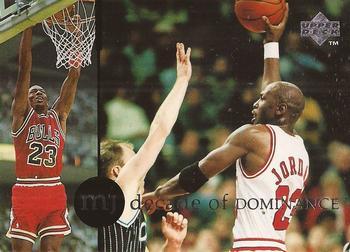 1994-95 Collector's Choice Italian - Michael Jordan Rare Air Decade of Dominance #J9 Michael Jordan