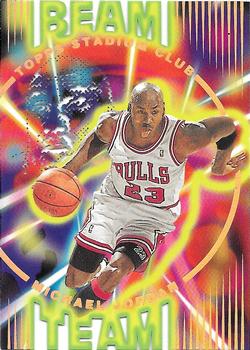 1995-96 Stadium Club - Beam Team #BT14 Michael Jordan