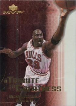 2003-04 Upper Deck MVP - A Tribute to Greatness #MJ1 Michael Jordan