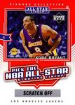 2004-05 Upper Deck All-Star Lineup - Pick the NBA All-Star Starting Lineup! #AS1 Kobe Bryant EC