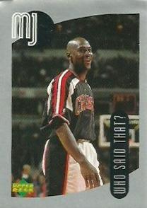 1998 Upper Deck Michael Jordan Stickers #111 Michael Jordan