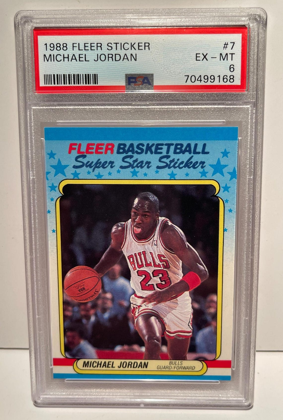 1988 Fleer Sticker #7