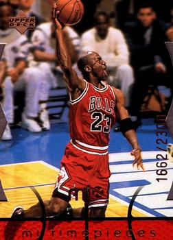 1998 Upper Deck MJx - Timepieces Red #90 Michael Jordan