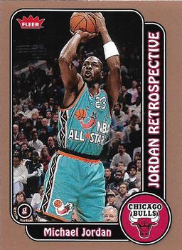 2008-09 Fleer - Michael Jordan Retrospective #MJ-17 Michael Jordan
