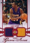 2007-08 Fleer Hot Prospects - NBA Game Issue Red #GI-KB Kobe Bryant MEM, SN25
