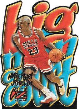 1996-97 SkyBox Z-Force - Big Man on Court #4 Michael Jordan