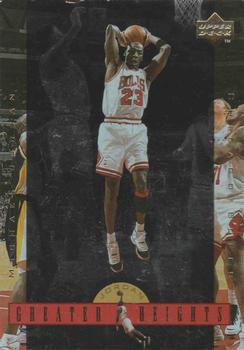 1996 Upper Deck Michael Jordan Greater Heights Jumbo #GH3 Michael Jordan