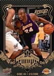 2008-09 Upper Deck MVP - Kobe Bryant MVP #KB-46 Kobe Bryant