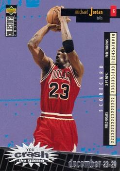1996-97 Collector's Choice Italian - You Crash the Game Scoring #C30 Michael Jordan - VAR: December 23-29 (W)