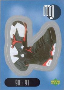 1998 Upper Deck Michael Jordan Stickers - Stick-Ums #SU9 Michael Jordan