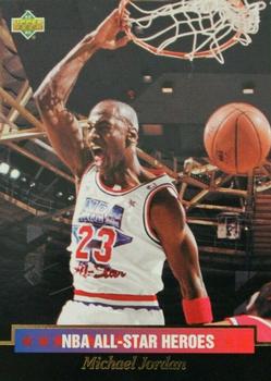 1992-93 Upper Deck NBA All-Stars - Gold Foil #15 Michael Jordan
