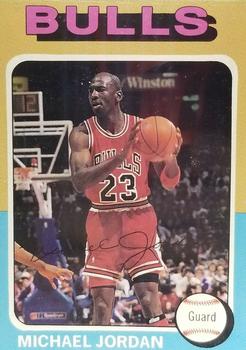 1991 Baseball Cards Presents Superstar and Rookie Special Repli-Cards #19 Michael Jordan
