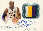 2012-13 Panini Flawless - Spokesmen Patches Autographs #7 Kobe Bryant AU, MEM, SN25