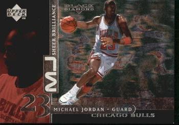 1998-99 Upper Deck Black Diamond - MJ Sheer Brilliance #B24 Michael Jordan