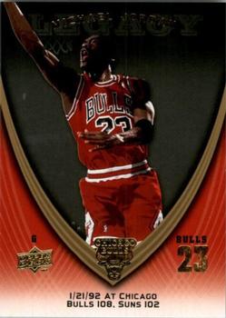 2008-09 Upper Deck Michael Jordan Legacy Collection #548 Michael Jordan - Game 548
